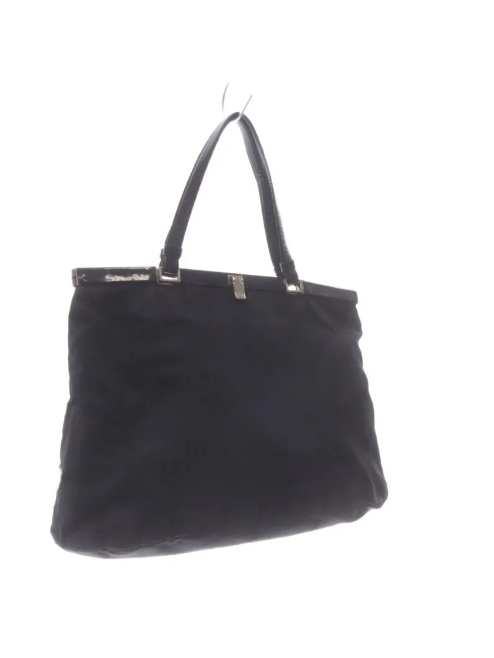 Prada Vintage Tessuto Tote Bag Nylon Black